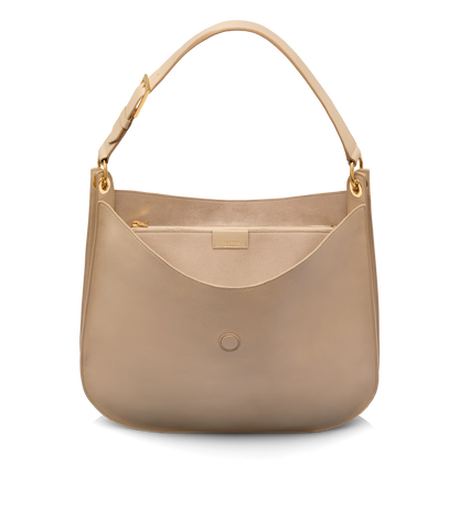 Grain Leather Tara Large Crossbody