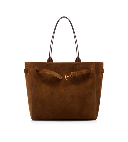 Suede Leather Audrey Medium Tote