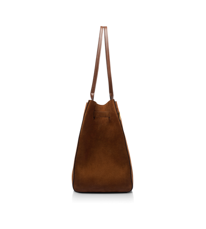 Suede Leather Audrey Medium Tote