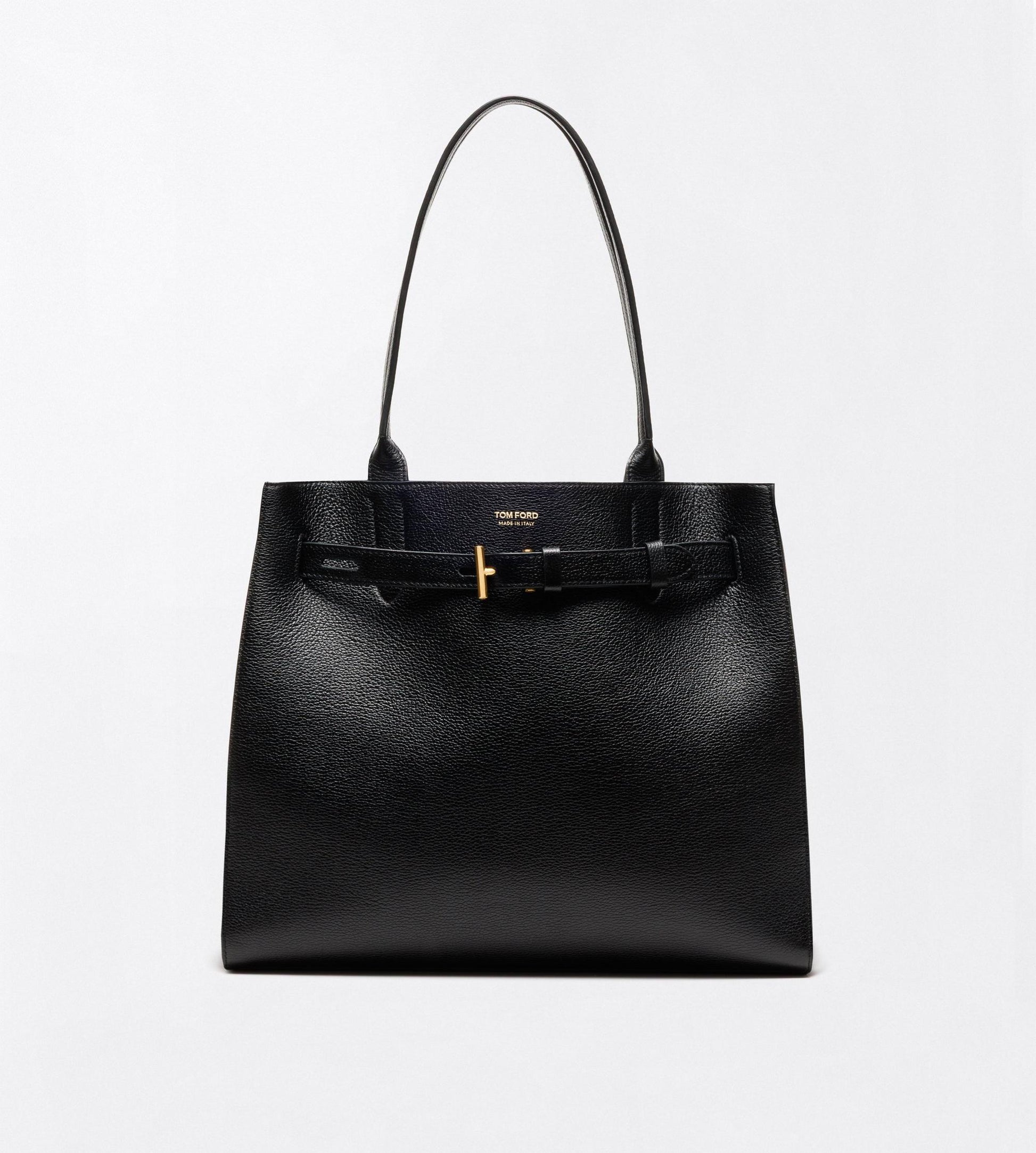 Grain Leather Audrey Medium Tote