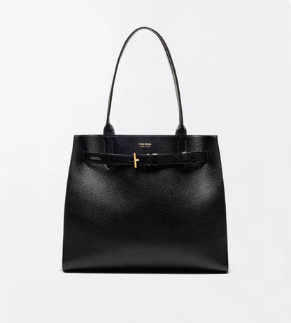 Grain Leather Audrey Medium Tote