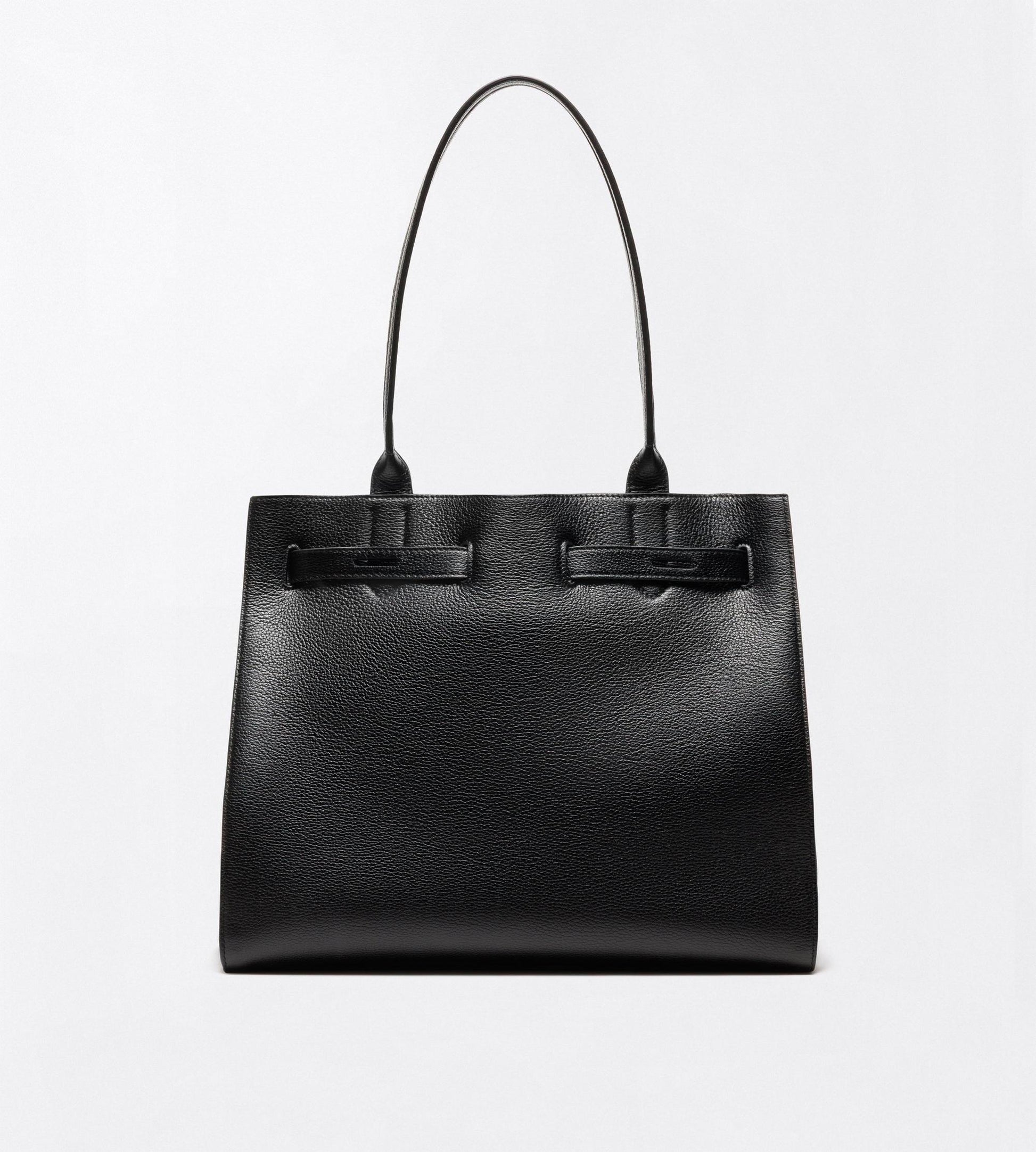 Grain Leather Audrey Medium Tote