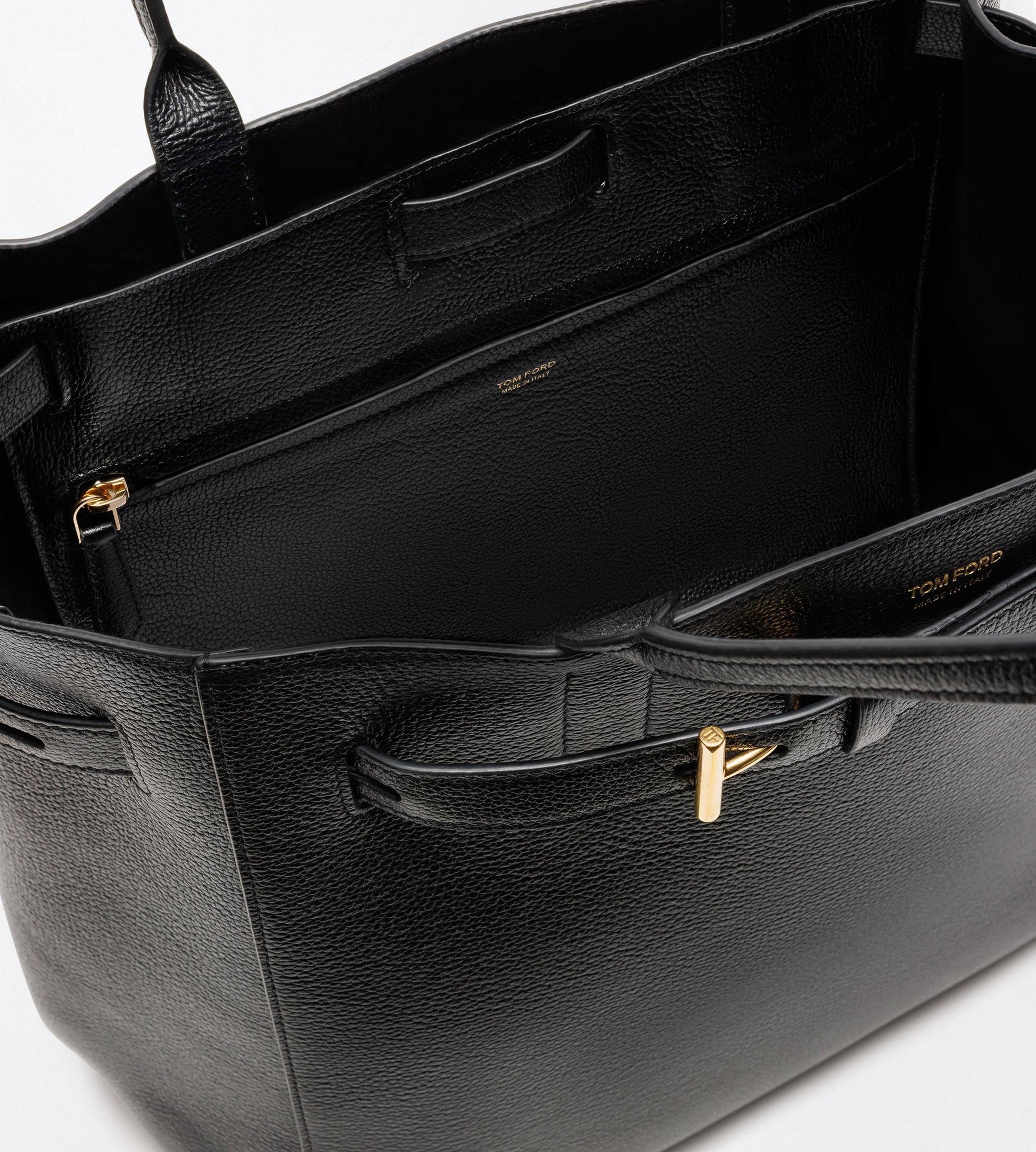 Grain Leather Audrey Medium Tote
