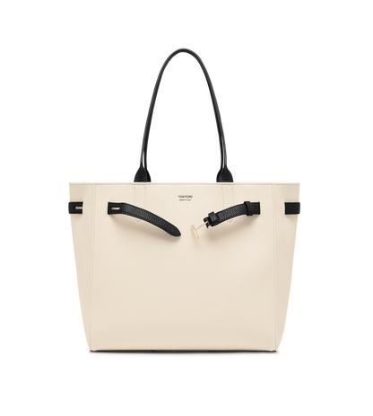 Canvas And Leather Audrey Medium Tote