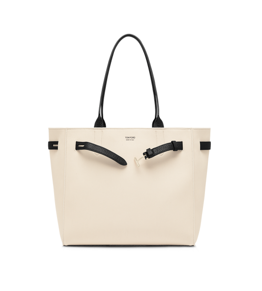 Canvas And Leather Audrey Medium Tote