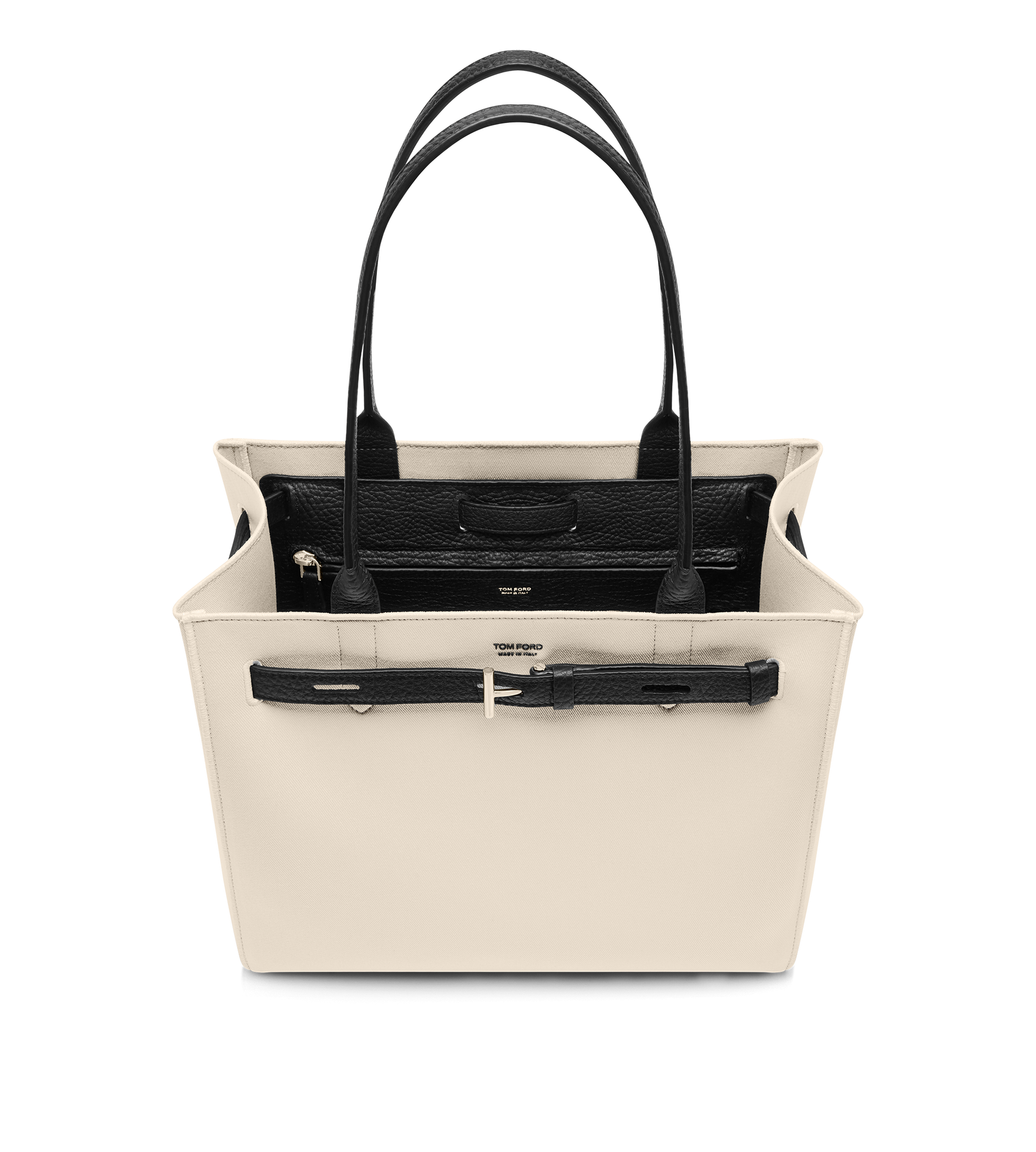 Canvas And Leather Audrey Medium Tote