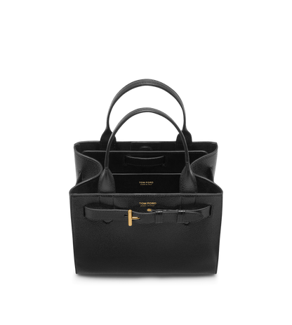 Grain Leather Audrey Small Tote