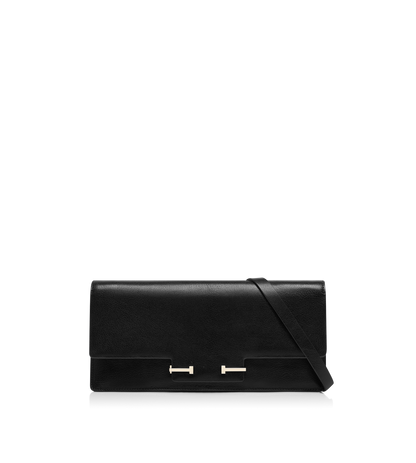 Supple Grain Leather Aube E/W Shoulder Bag