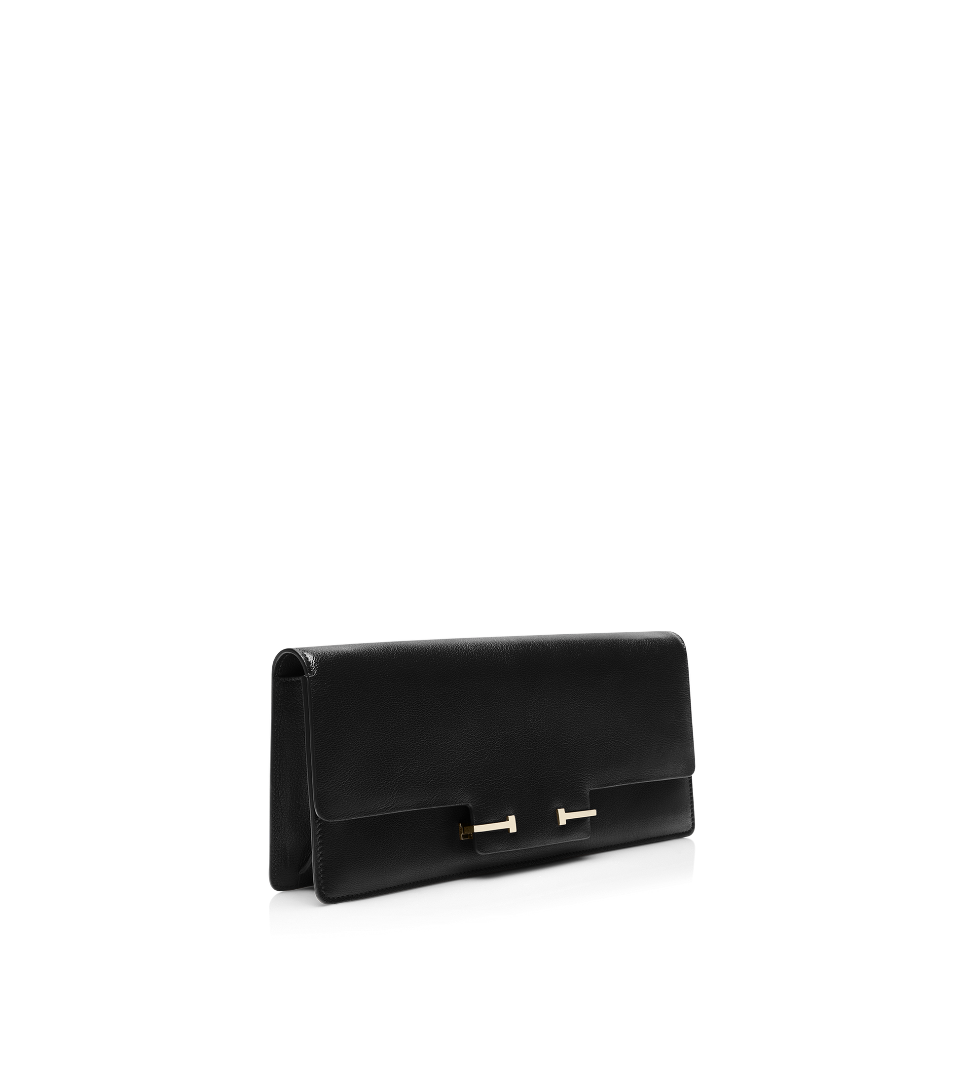 Supple Grain Leather Aube E/W Shoulder Bag