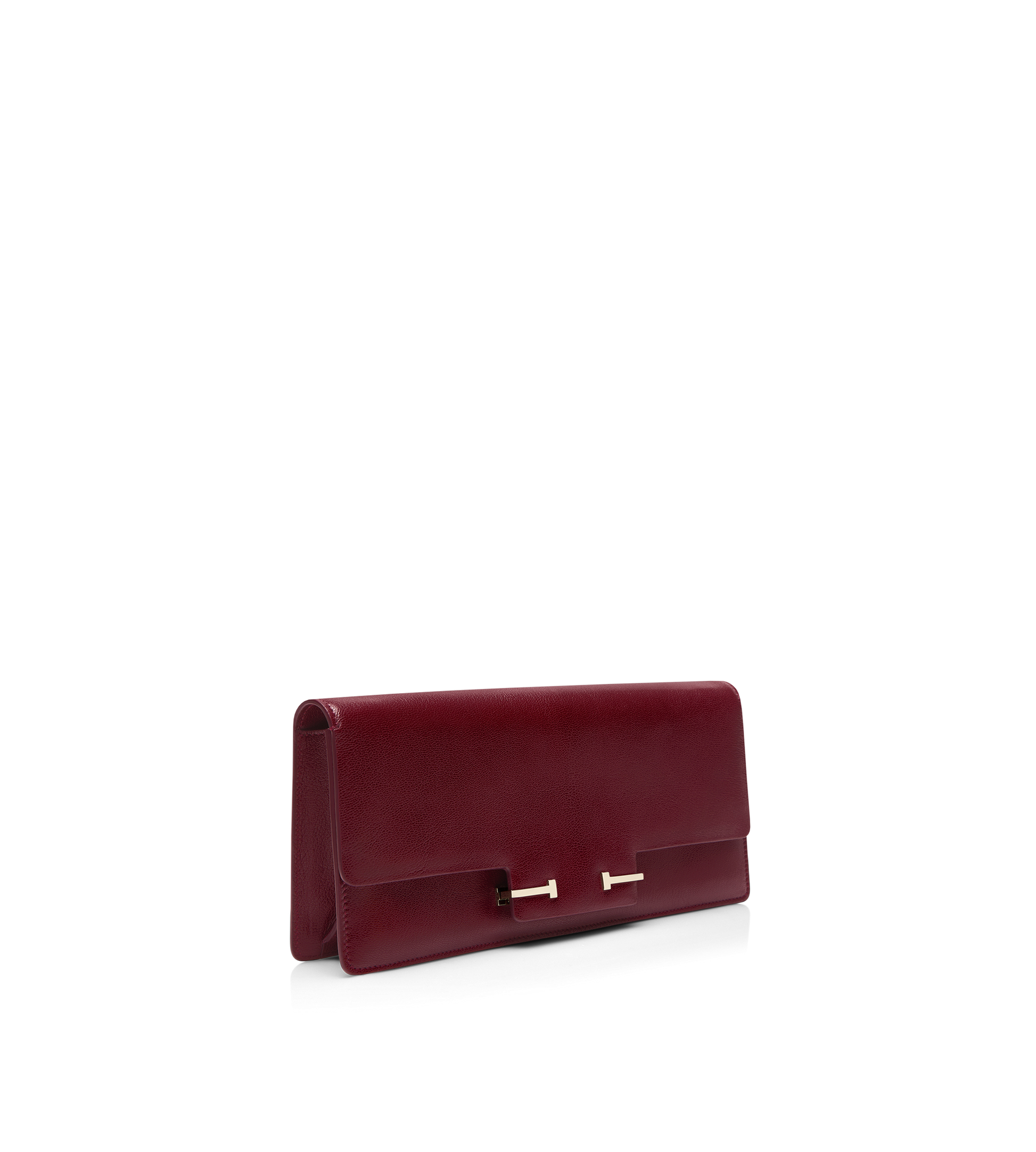 Supple Grain Leather Aube E/W Shoulder Bag