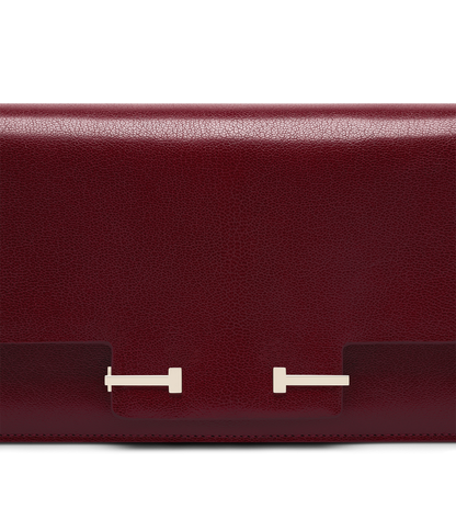 Supple Grain Leather Aube E/W Shoulder Bag