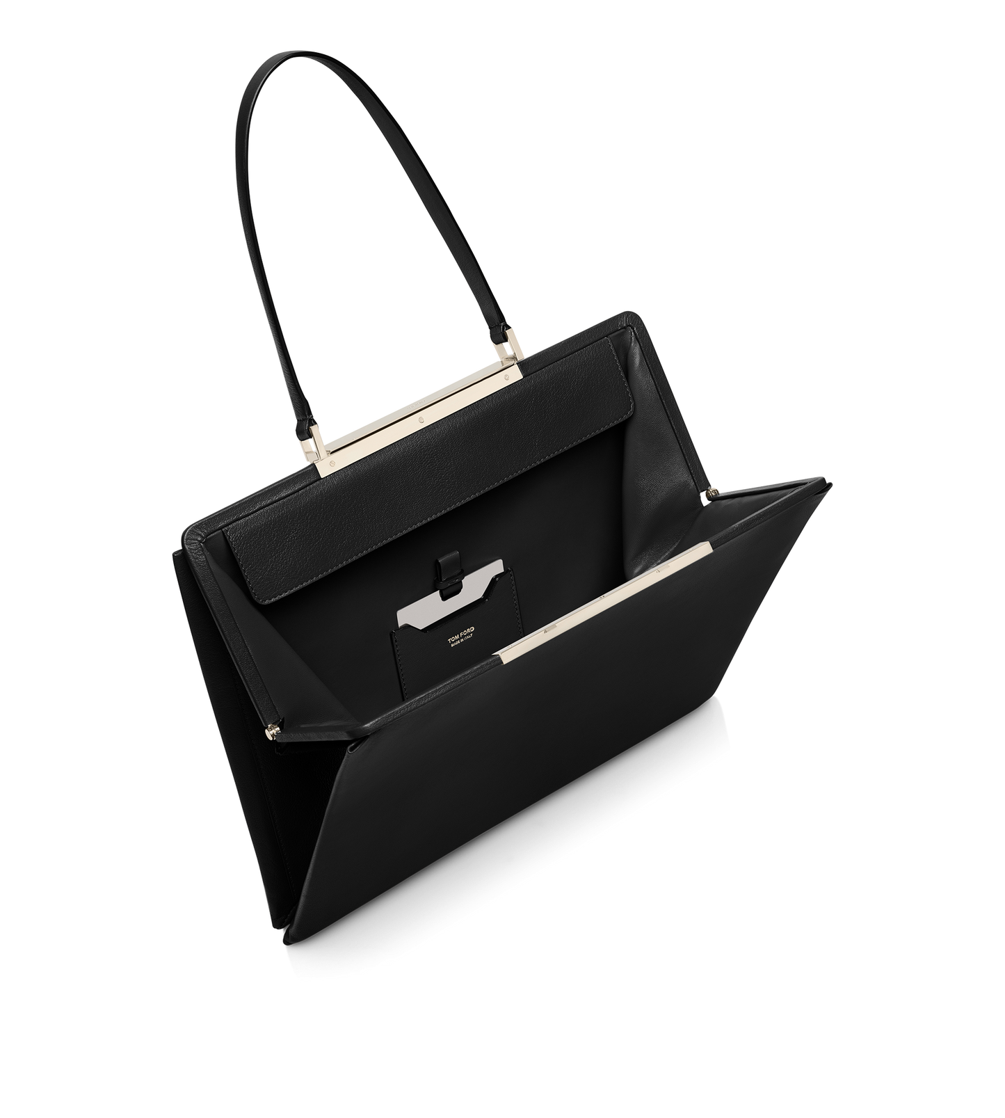 Supple Grain Leather Patrick Shoulder Bag