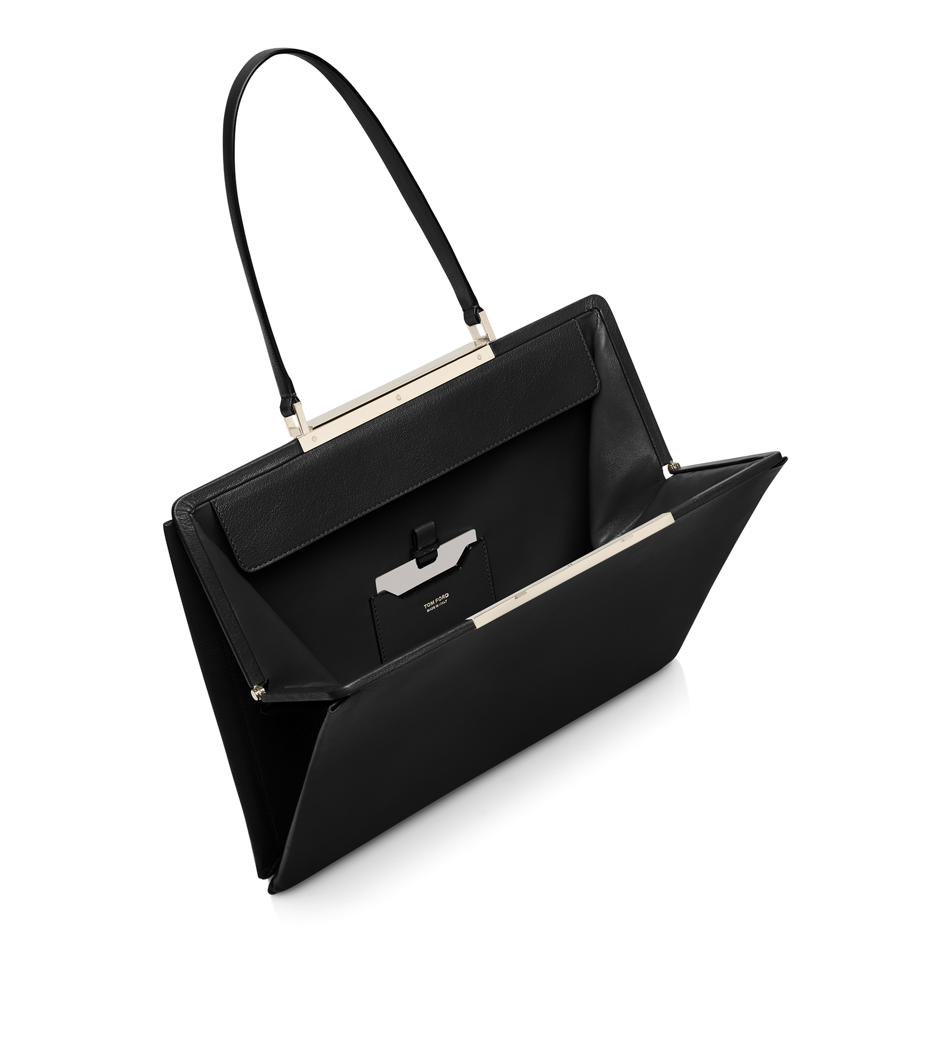Supple Grain Leather Patrick Shoulder Bag