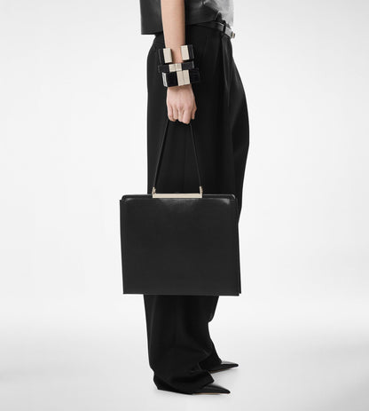 Supple Grain Leather Patrick Shoulder Bag