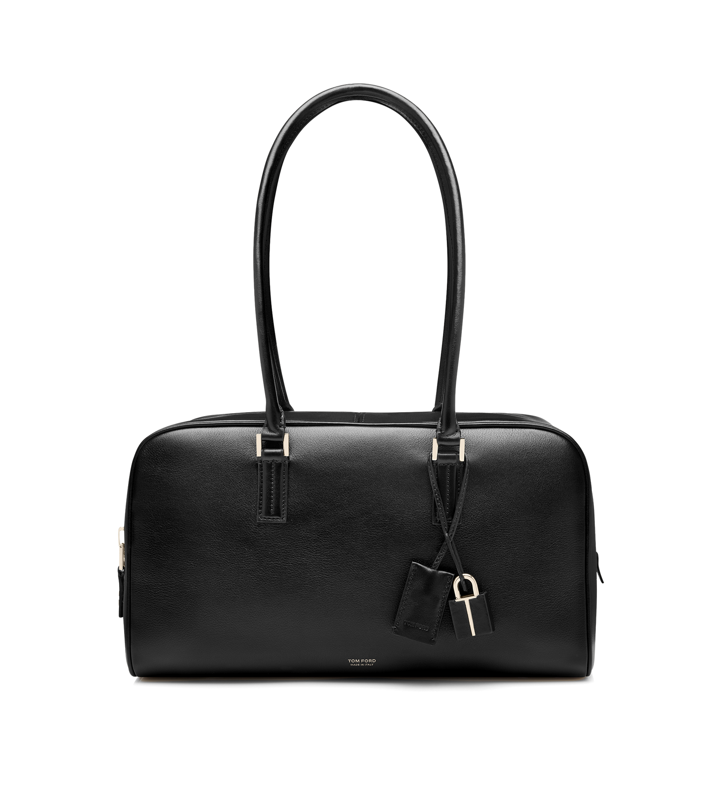 Supple Leather Zipped Small Stryke Shoulder Bag