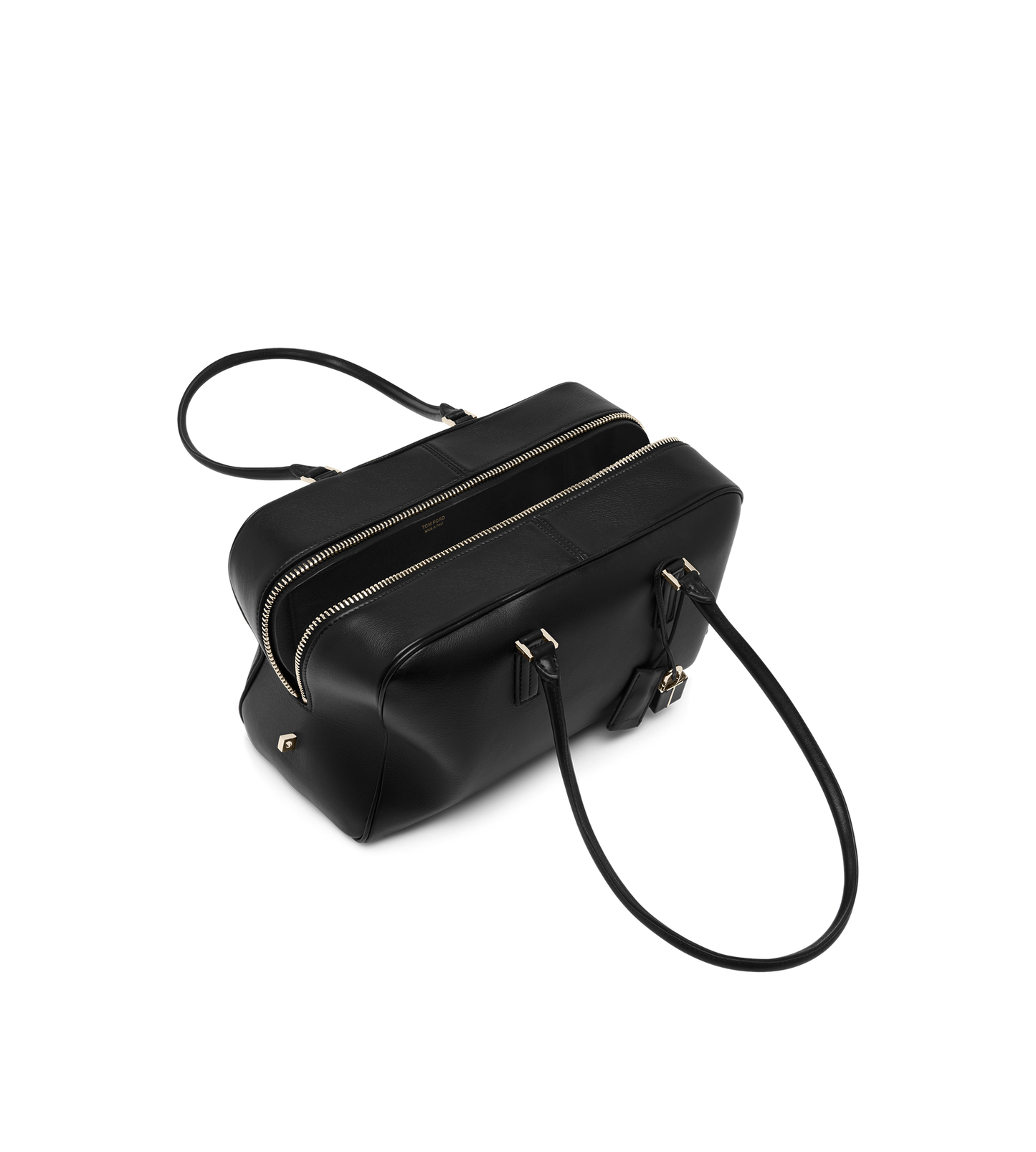 Supple Leather Zipped Small Stryke Shoulder Bag