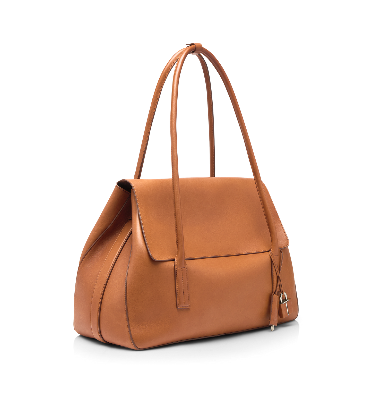 Natural Leather Eclipse Large Shoulder Bag