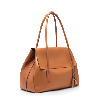 Natural Leather Eclipse Large Shoulder Bag