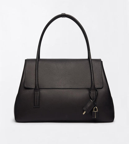 Grain Leather Eclipse Large Shoulder Bag