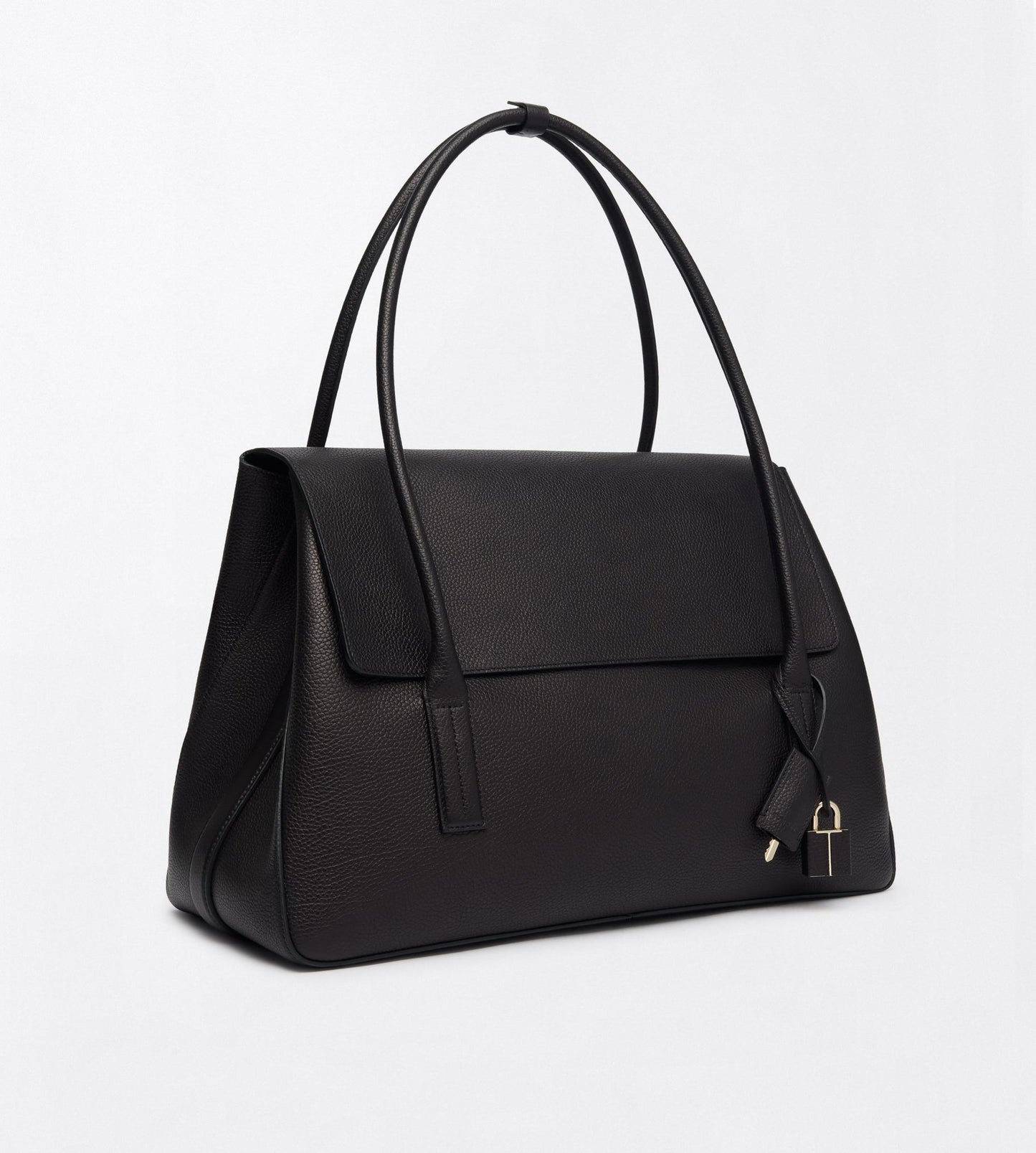 Grain Leather Eclipse Large Shoulder Bag