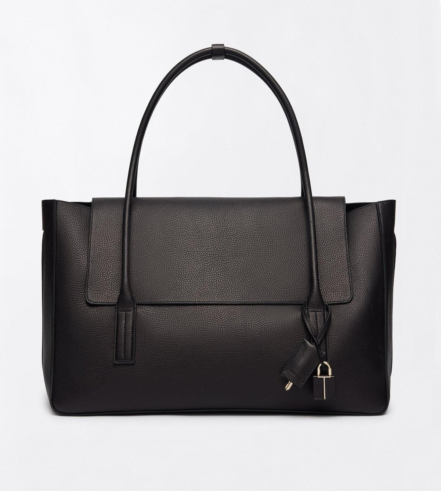 Grain Leather Eclipse Large Shoulder Bag