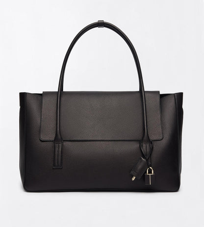 Grain Leather Eclipse Large Shoulder Bag
