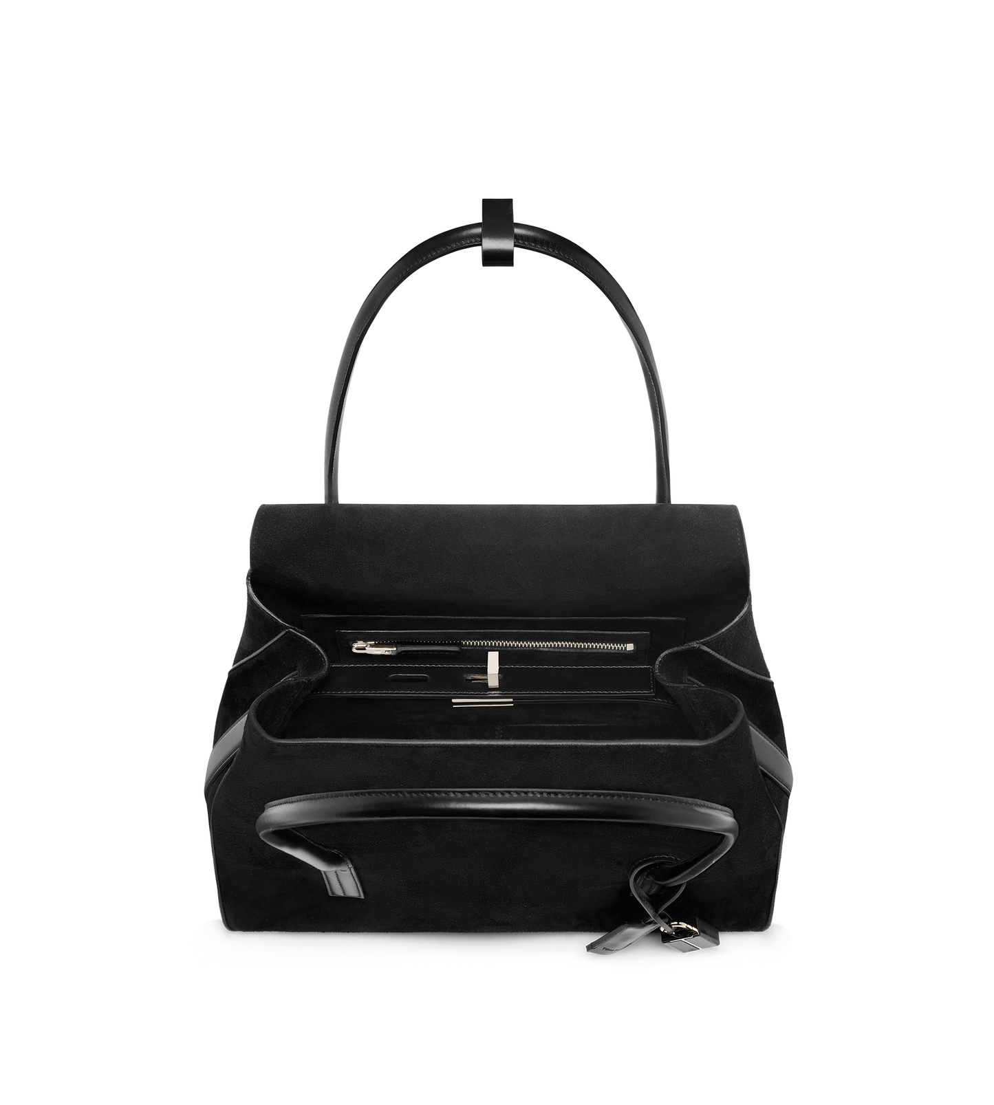 Suede Leather Eclipse Medium Shoulder Bag