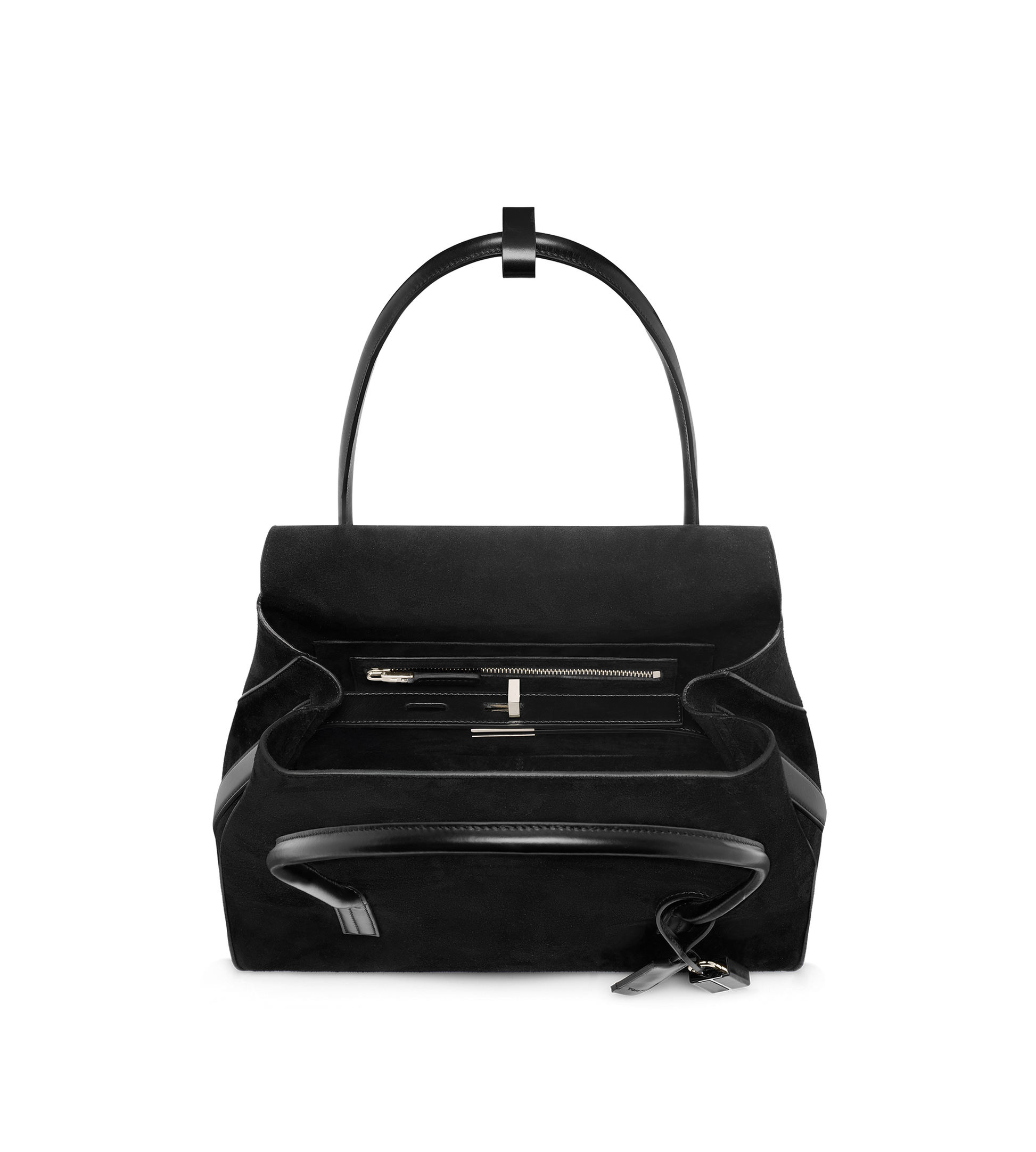 Suede Leather Eclipse Medium Shoulder Bag