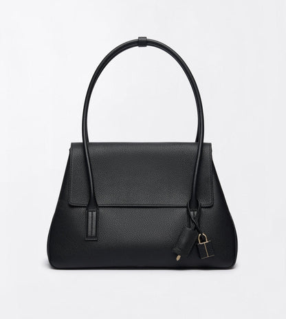 Grain Leather Eclipse Medium Shoulder Bag