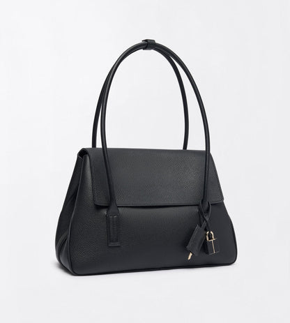Grain Leather Eclipse Medium Shoulder Bag