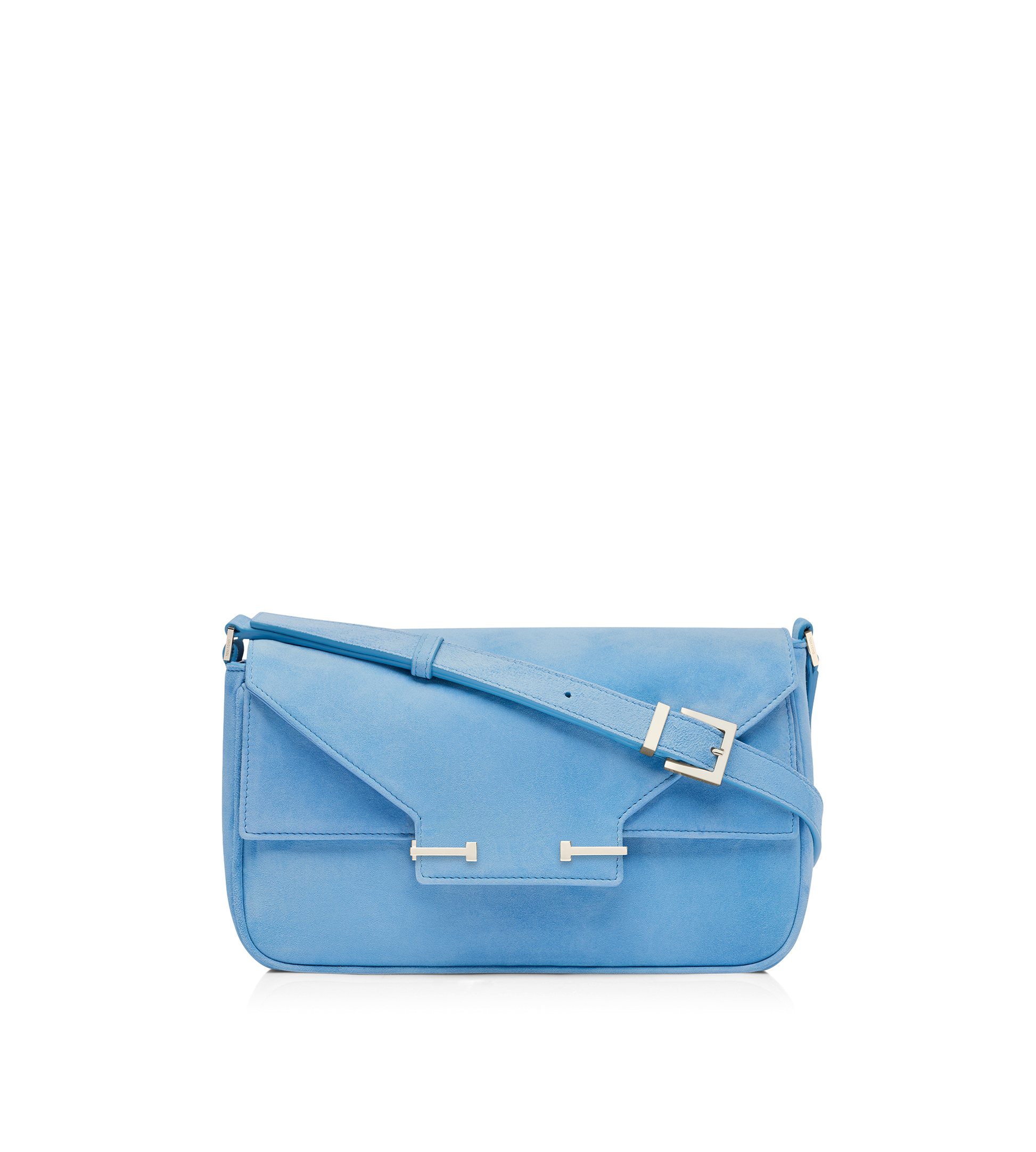 Suede Leather Aube Small Shoulder Bag