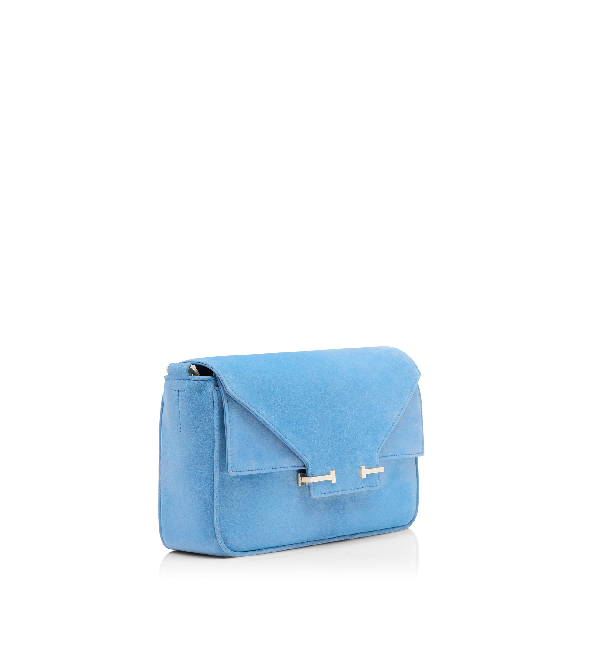 Suede Leather Aube Small Shoulder Bag