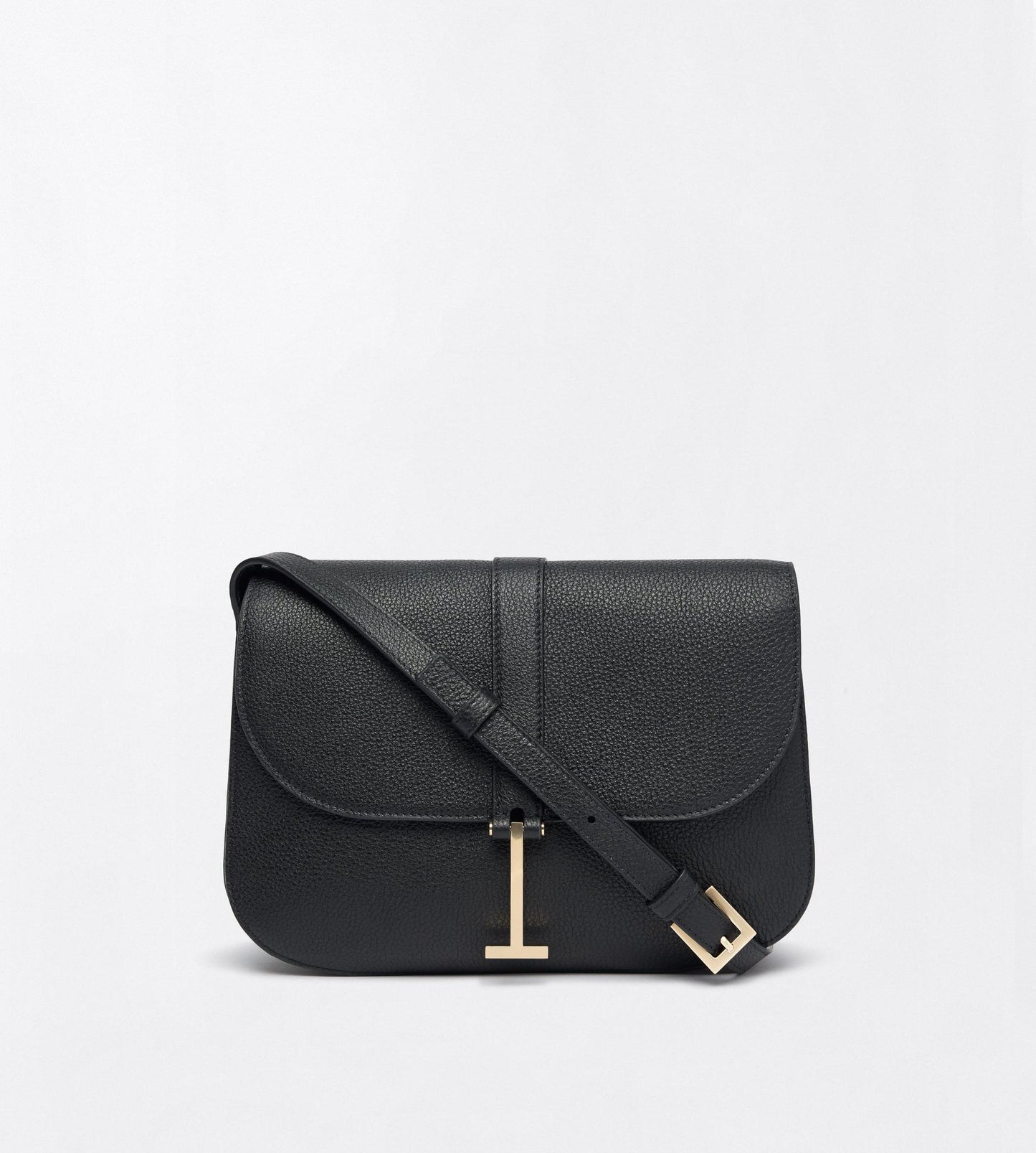 Grain Leather Kara Small Crossbody Bag