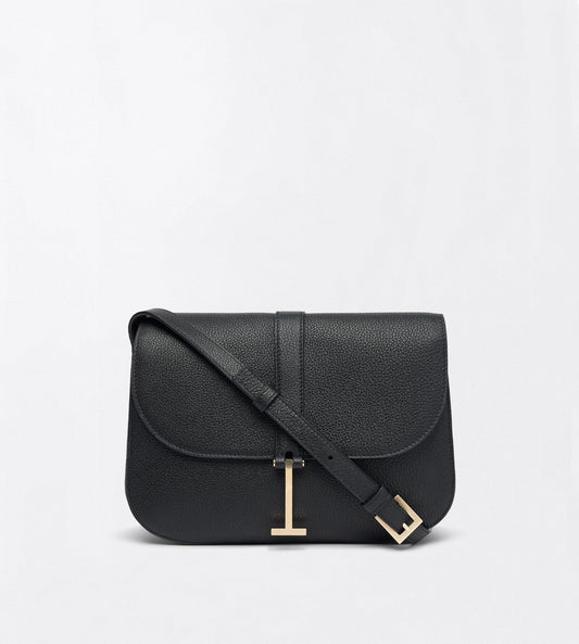 Grain Leather Kara Small Crossbody Bag
