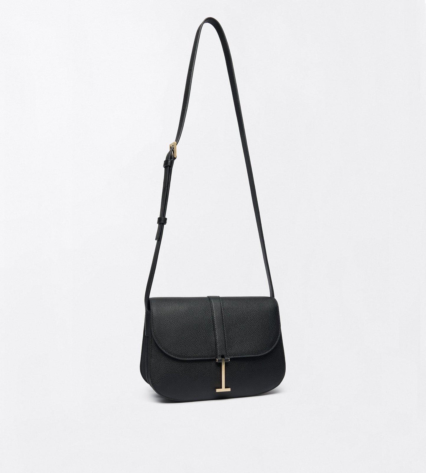 Grain Leather Kara Small Crossbody Bag