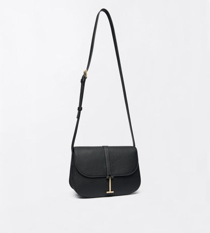 Grain Leather Kara Small Crossbody Bag