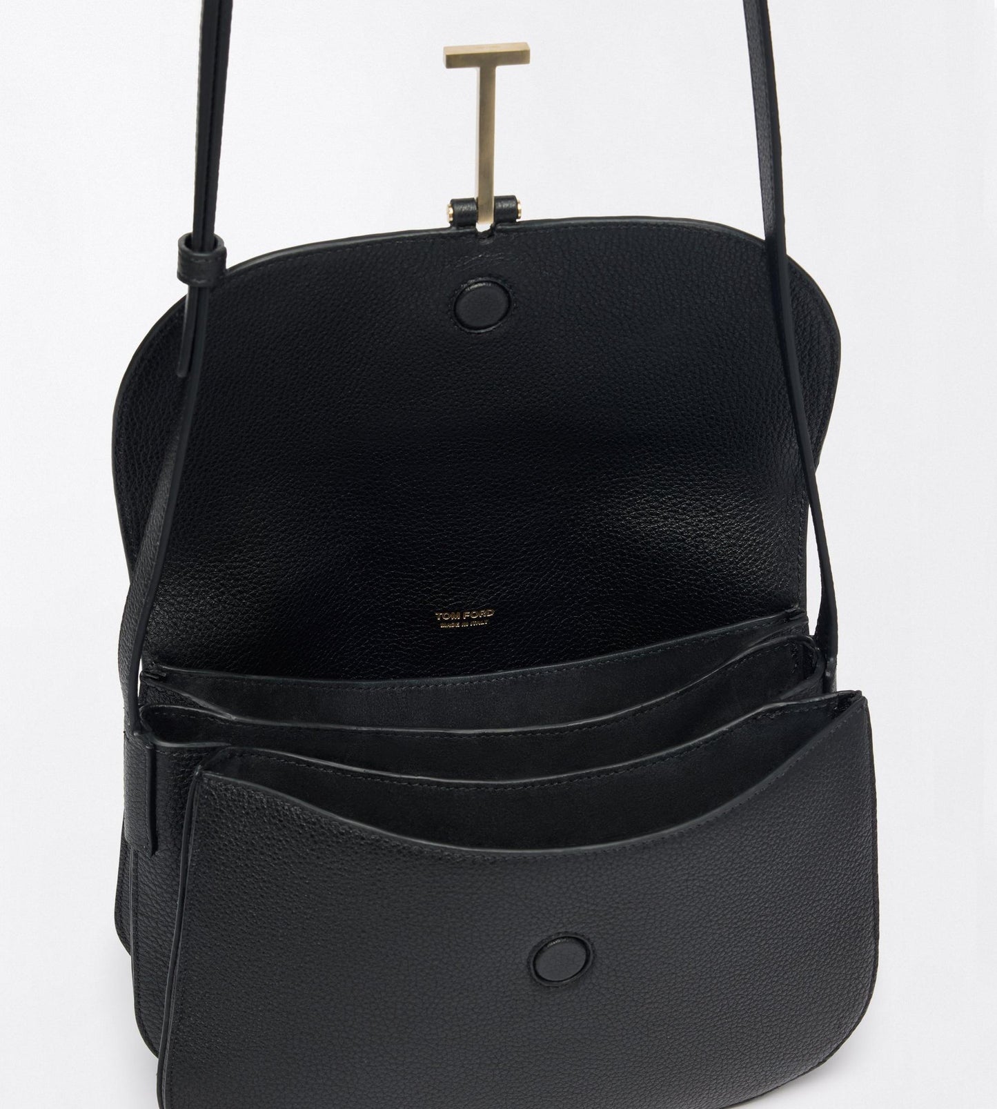 Grain Leather Kara Small Crossbody Bag