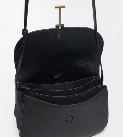 Grain Leather Kara Small Crossbody Bag