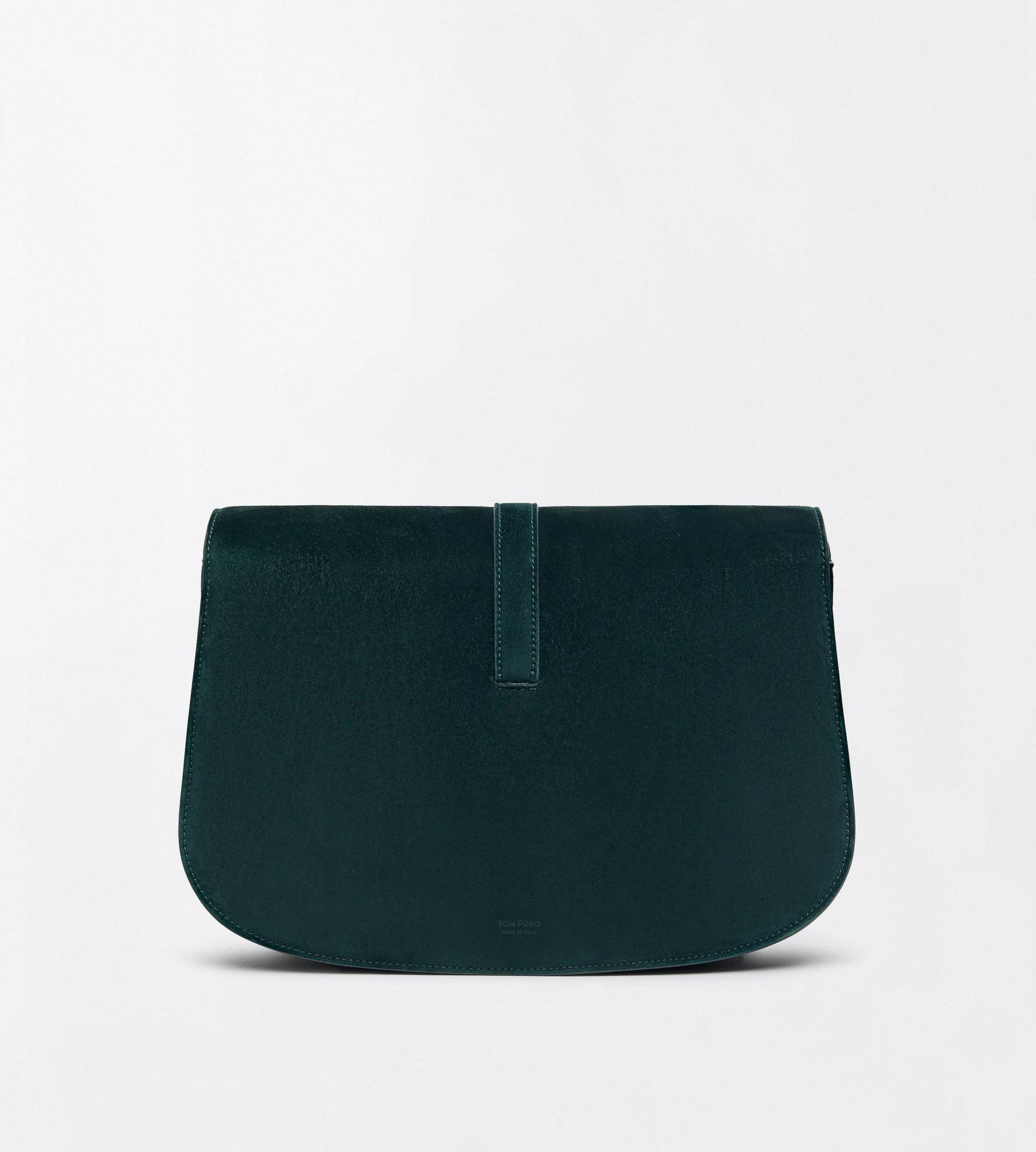 Suede Leather Kara Medium Crossbody Bag