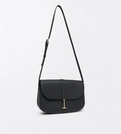 Grain Leather Kara Medium Crossbody Bag