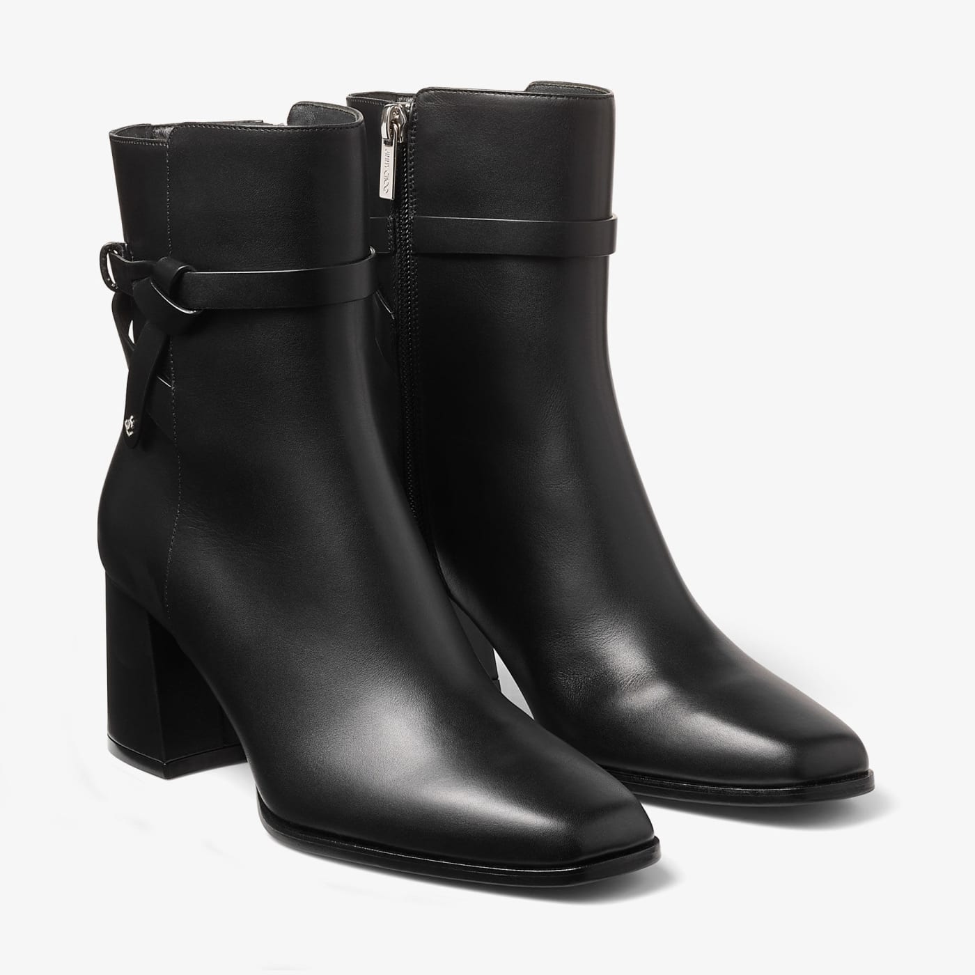 Lawton Ankle Boot 65 Black Calf Leather Ankle Boot