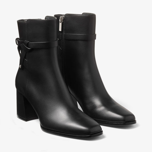 Lawton Ankle Boot 65 Black Calf Leather Ankle Boot