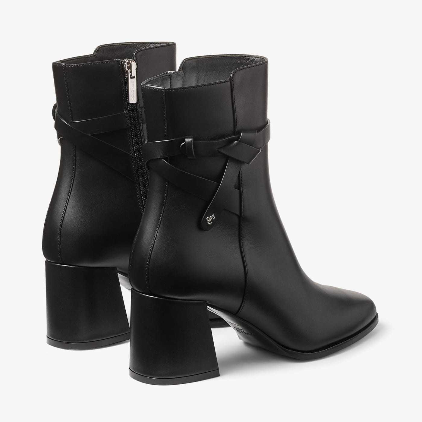 Lawton Ankle Boot 65 Black Calf Leather Ankle Boot