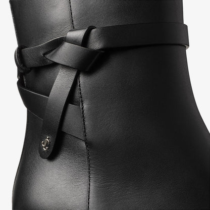 Lawton Ankle Boot 65 Black Calf Leather Ankle Boot