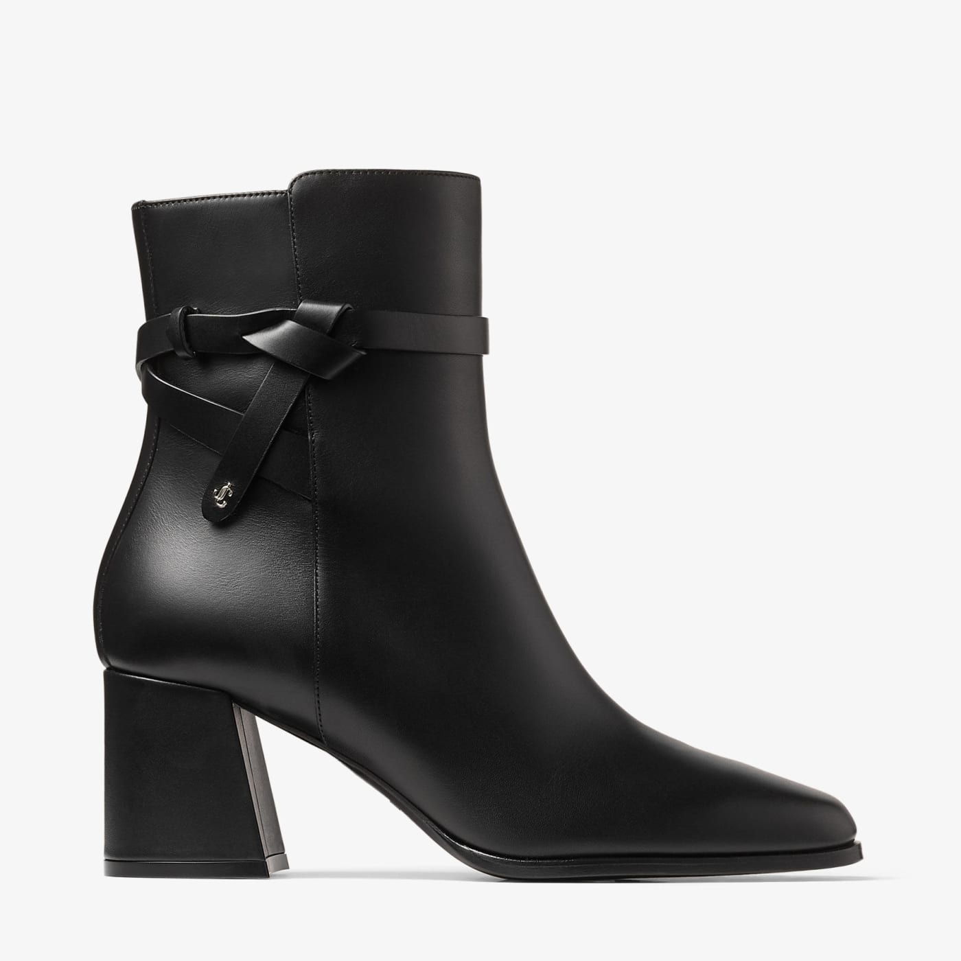 Lawton Ankle Boot 65 Black Calf Leather Ankle Boot