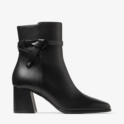 Lawton Ankle Boot 65 Black Calf Leather Ankle Boot