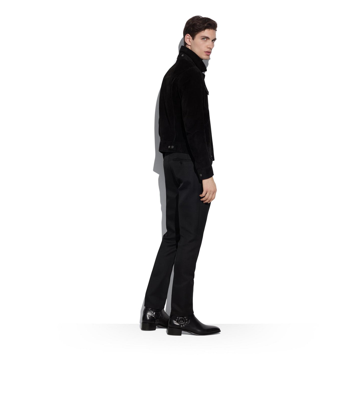 Cashmere Suede Western Jacket