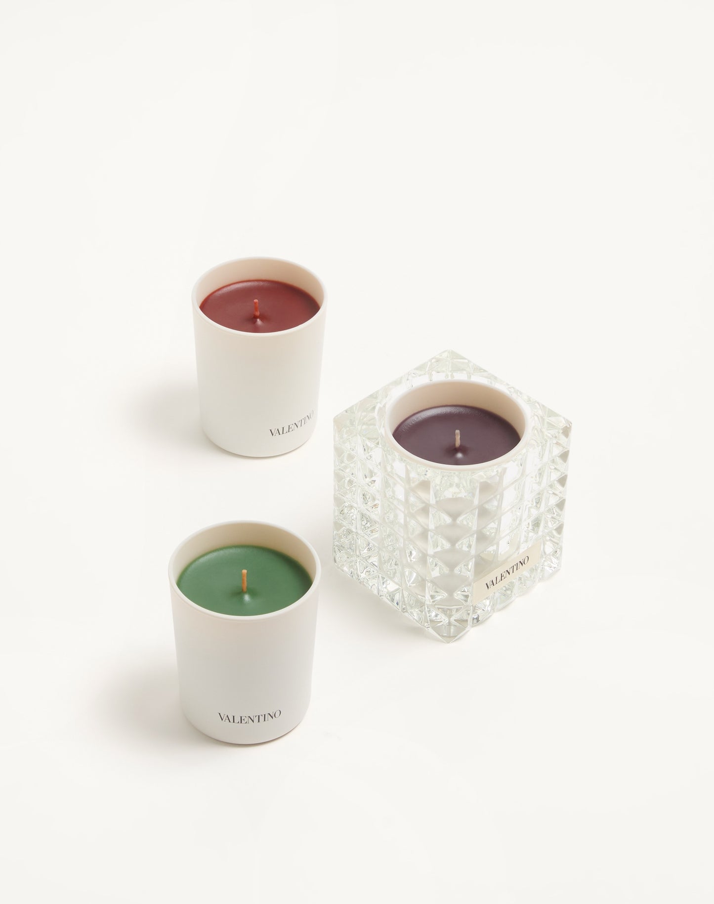 Les Cires Candle Holders in Transparent