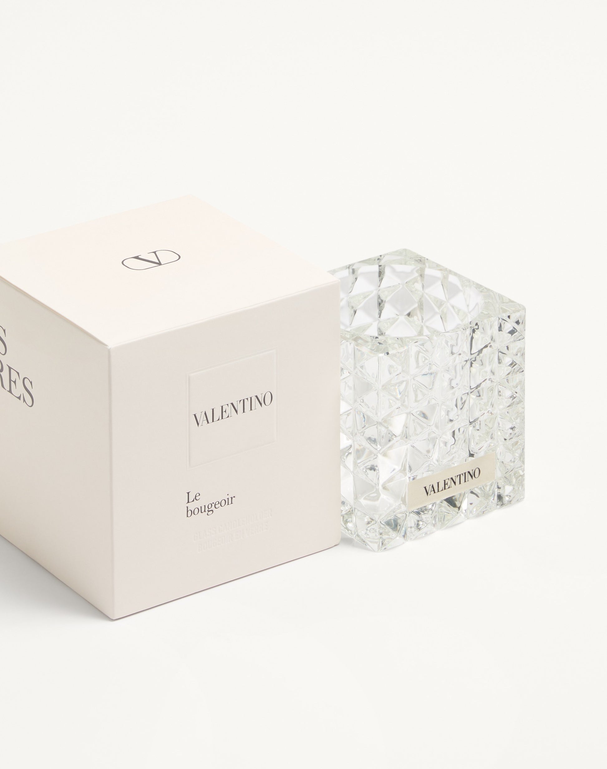 Les Cires Candle Holders in Transparent