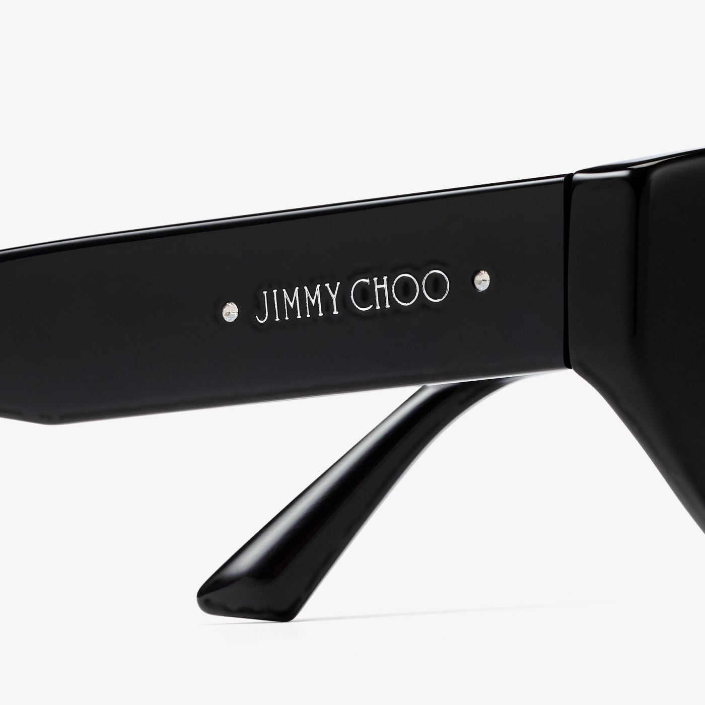 Leyla Black Cat Eye Sunglasses